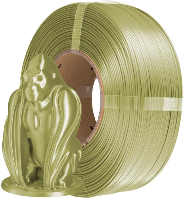 AzureFilm PLA Silk, Olivgrün