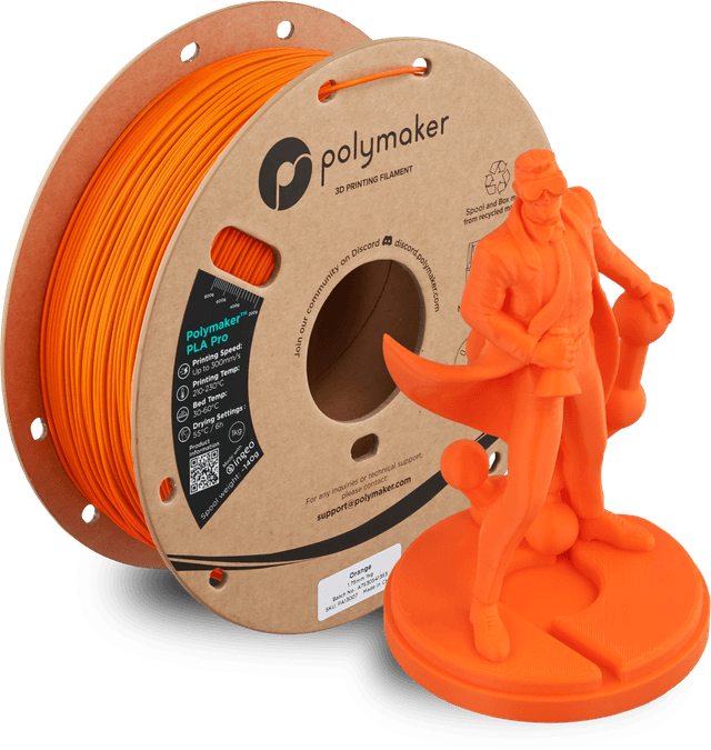 Polymaker PLA Pro, Orange