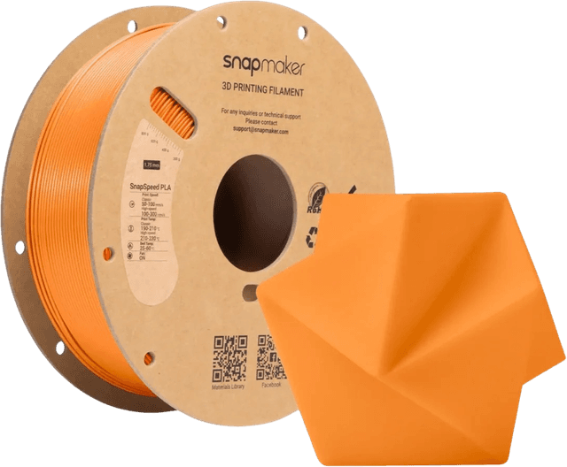 Snapmaker SnapSpeed PLA, Orange