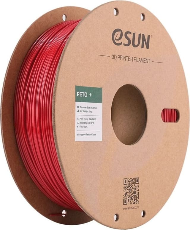 eSUN PETG+, Feuerrot