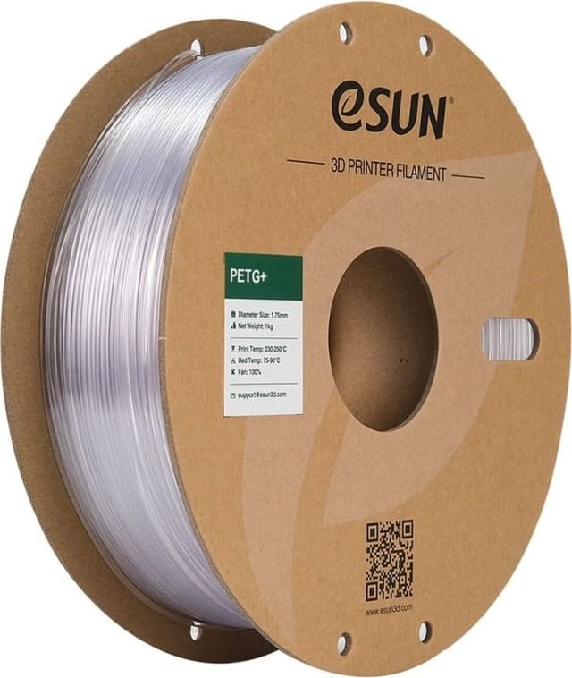 eSUN PETG+, Transparent