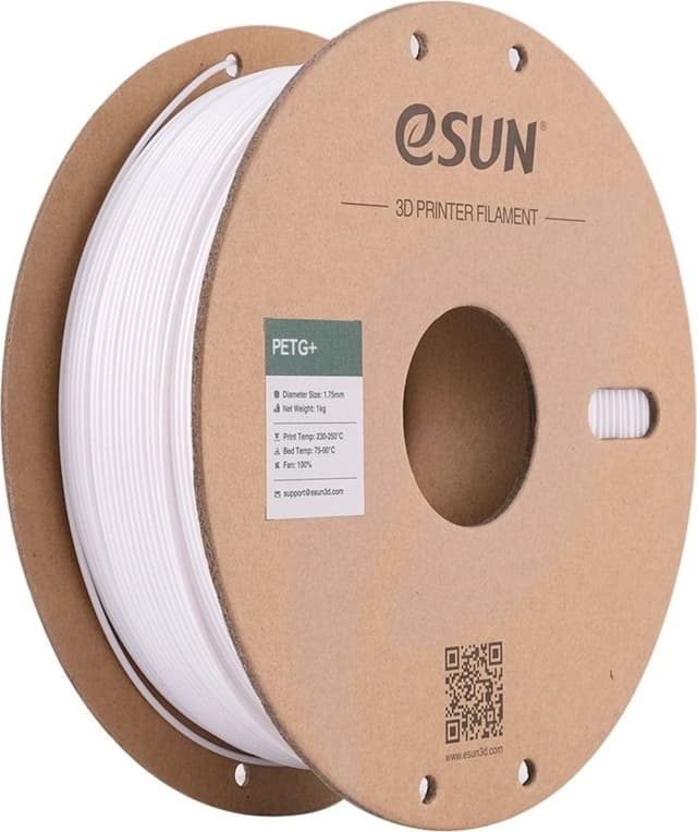 eSUN PETG+, Weiß