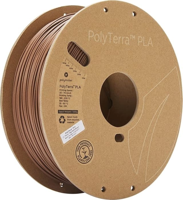 Polymaker PolyTerra PLA, Erdbraun