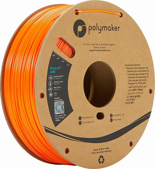 Polymaker ABS, Orange