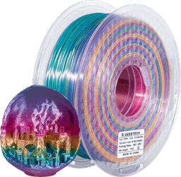 GEEETECH PLA Silk, Regenbogen