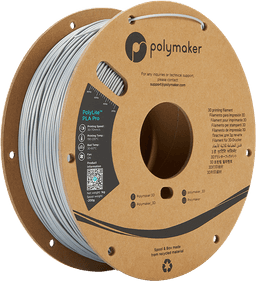 Polymaker PolyLite PLA Pro, Silber