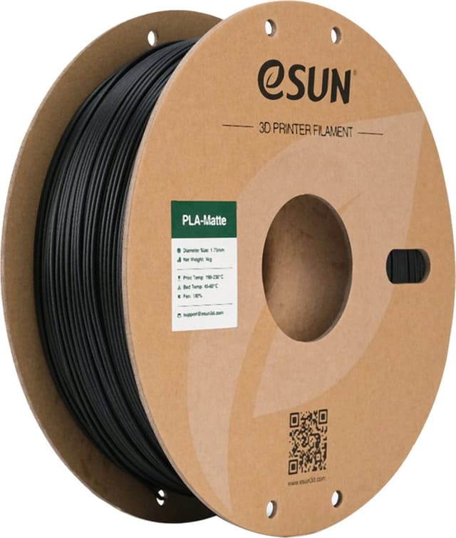 eSUN PLA-Matte, Schwarz
