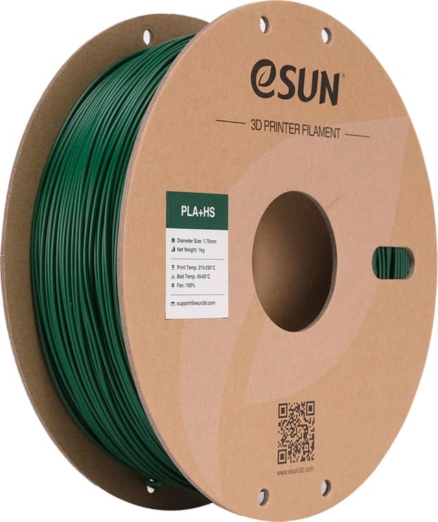 eSUN PLA+HS, Tannengrün
