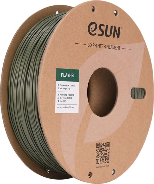 eSUN PLA+HS, Olivgrün