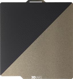 3DJAKE PET/PEI Bauplatte Carbon - 257 x 257 mm