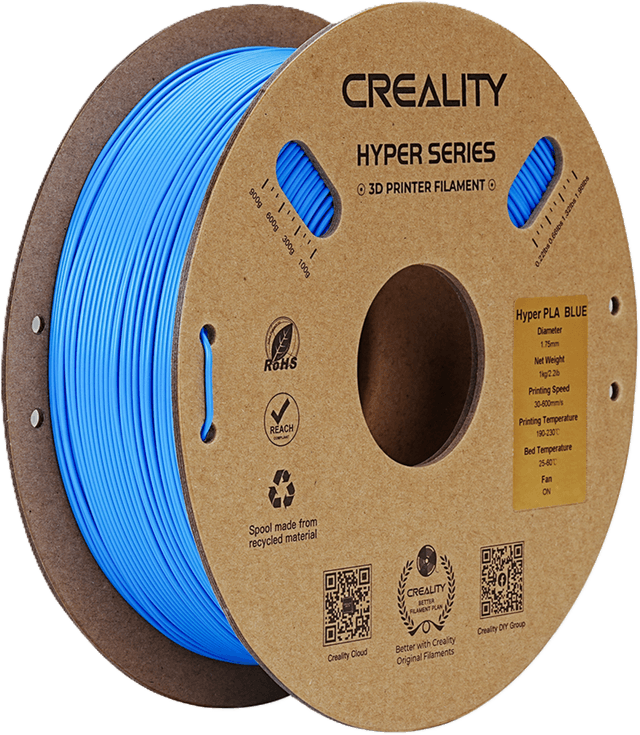 Creality Hyper PLA, Blau