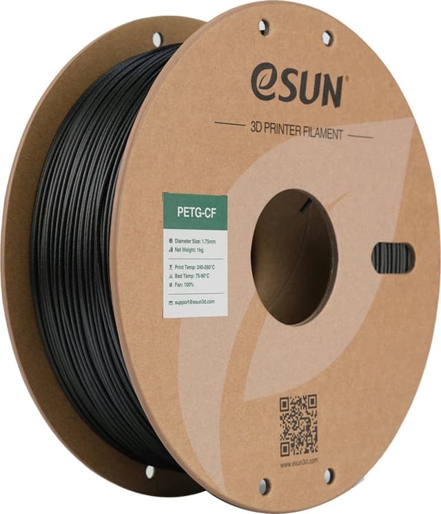 eSUN PETG-CF, Schwarz