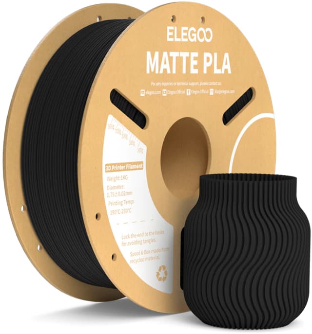 Elegoo PLA Matte, Schwarz
