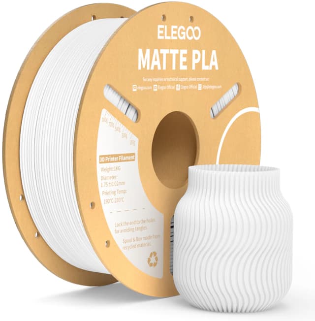 Elegoo PLA Matte, Weiß