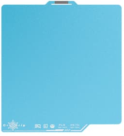 BIQU Panda Build Plate CryoGrip Pro Frostbite – Blue - Bambu Lab X1/P1/P2/A1