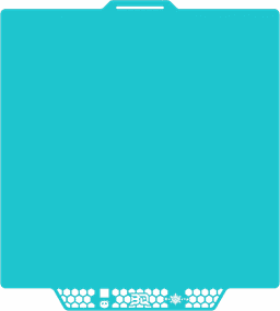 BIQU Panda Build Plate CryoGrip Pro Glacier - Bambu Lab X1/X2D/P1/P2/A1 - blue