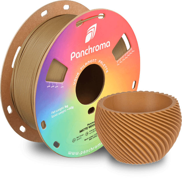 Polymaker Panchroma PLA Matte, Holzbraun