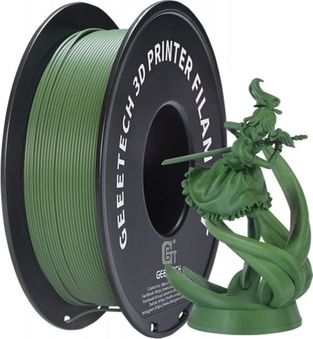 GEEETECH PLA Matte, Olivgrün