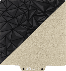 3DJAKE PET/PEI Bauplatte Crystal - 120 x 120 mm