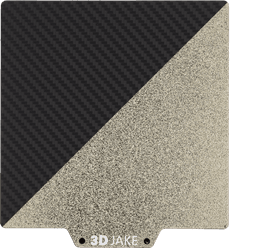3DJAKE PET/PEI Bauplatte Carbon - 120 x 120 mm