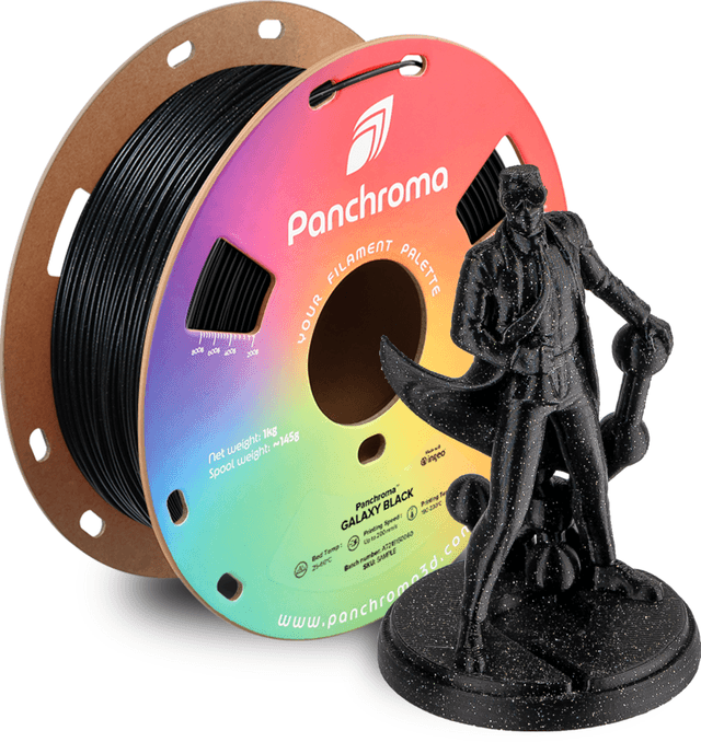 Polymaker Panchroma PLA Galaxy, Schwarz