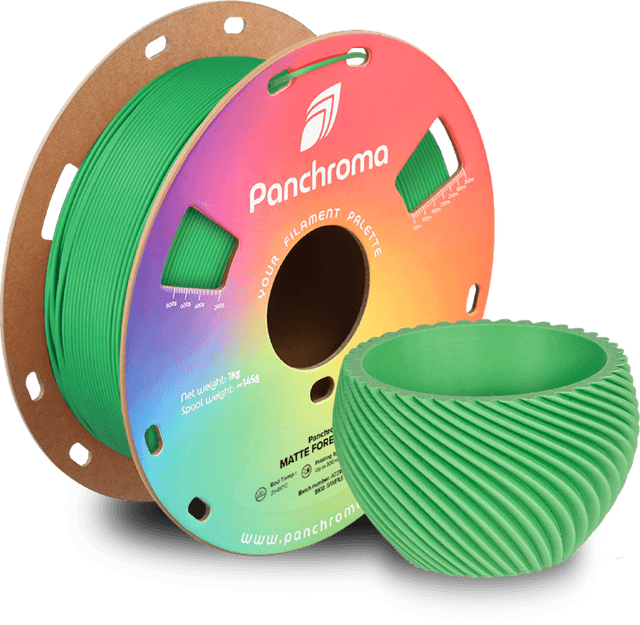 Polymaker Panchroma PLA Matte, Waldgrün