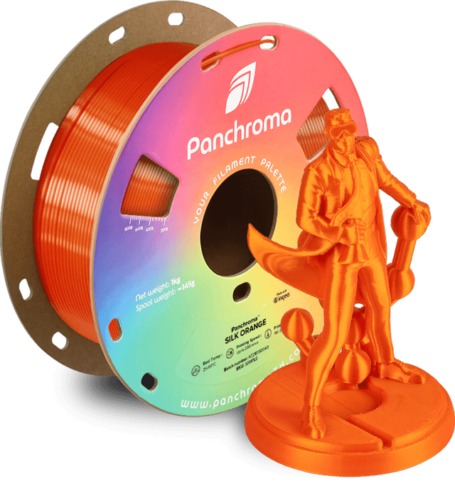 Polymaker Panchroma PLA Silk, Orange