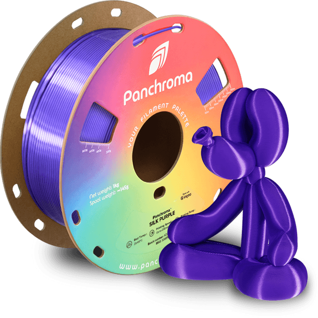 Polymaker Panchroma PLA Silk, Violett