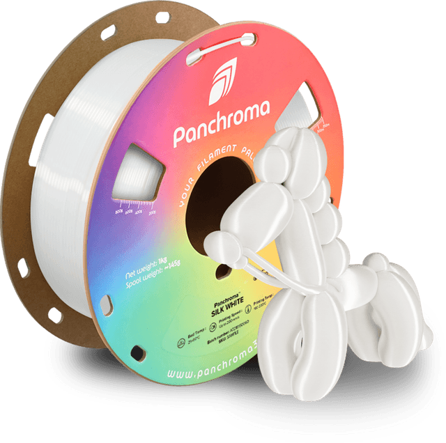 Polymaker Panchroma PLA Silk, Weiß
