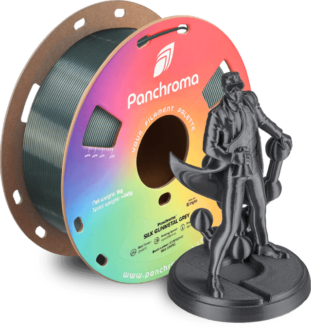Polymaker Panchroma PLA Silk, Gunmetal