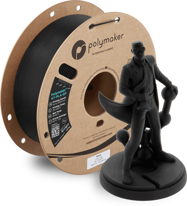 Polymaker HT-PLA-GF, Schwarz
