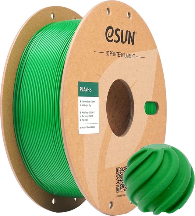 eSUN PLA+HS, Grasgrün