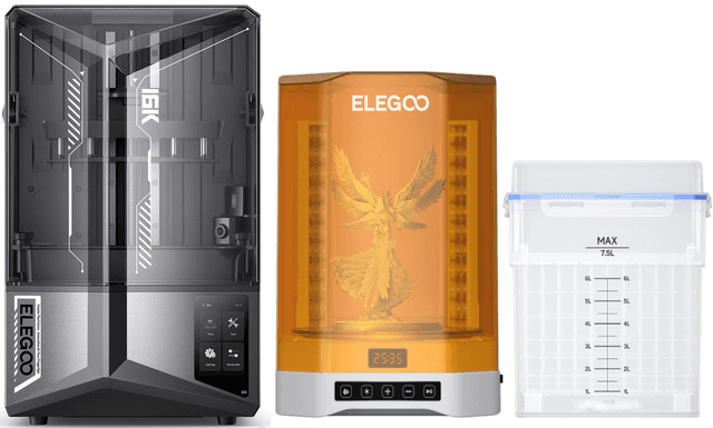 Elegoo Saturn 4 Ultra 16K Bundle - Saturn 4 Ultra 16K + Mercury Plus V3.0