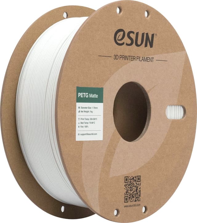eSUN PETG-Matte, Weiß