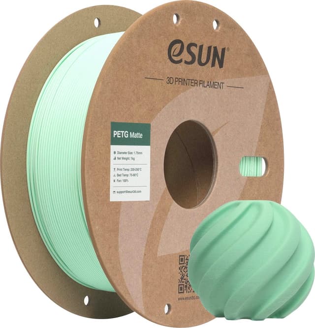 eSUN PETG-Matte, Mintgrün