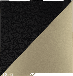 3DJAKE PET/PEI Bauplatte Crystal - 256 x 268 mm