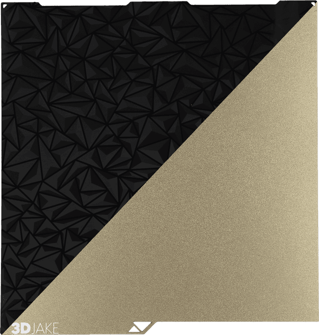 3DJAKE PET/PEI Bauplatte Crystal - 256 x 268 mm