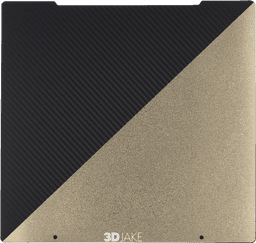 3DJAKE PET/PEI Bauplatte Carbon - 241 x 254 mm
