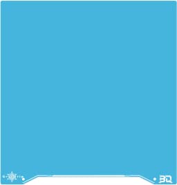 BIQU Build Plate CryoGrip Pro Frostbite – Blue - 235 x 235 mm