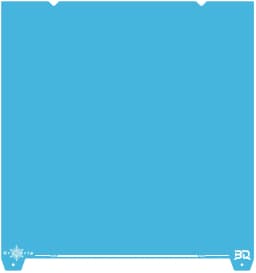 BIQU Build Plate CryoGrip Pro Frostbite – Blue - 300 x 300 mm (Creality K1 Max)