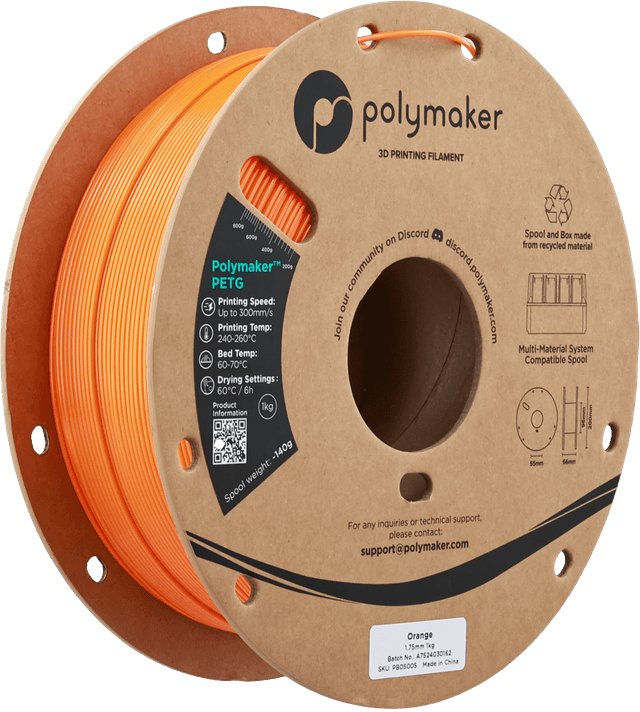 Polymaker PETG, Orange