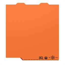 BIQU Panda Build Plate CryoGrip Pro Frostbite – Orange - Bambu Lab A1 mini
