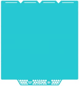 BIQU Build Plate CryoGrip Pro Glacier - 270 x 270 mm - blue