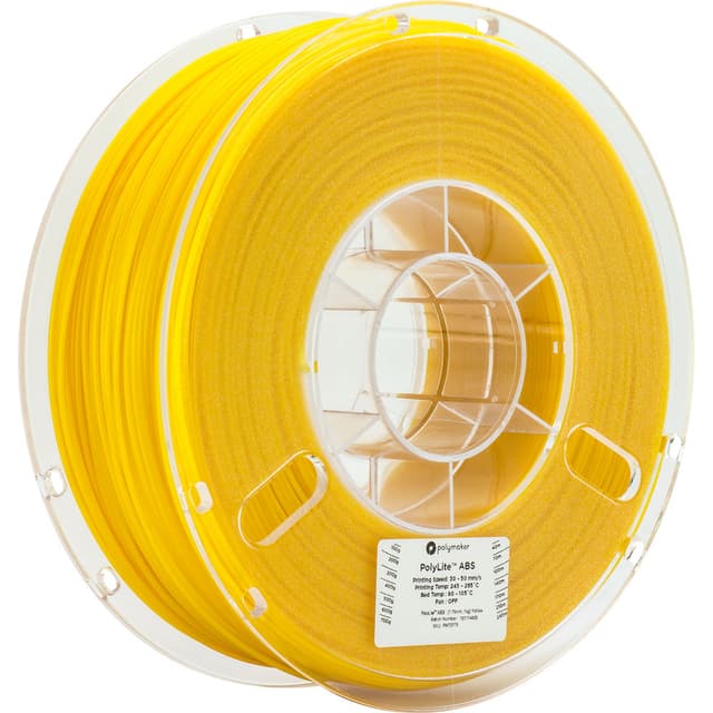 Polymaker PolyLite ABS, Gelb