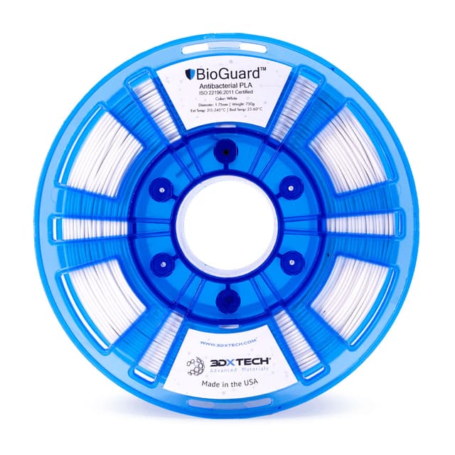 3DXTech BioGuard Antibacterial PLA, Weiß