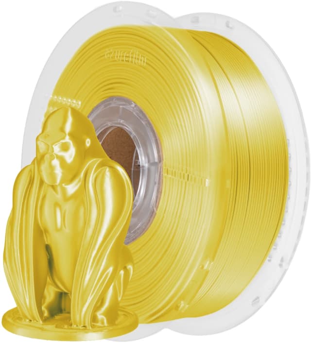AzureFilm PLA Silk, Gelb