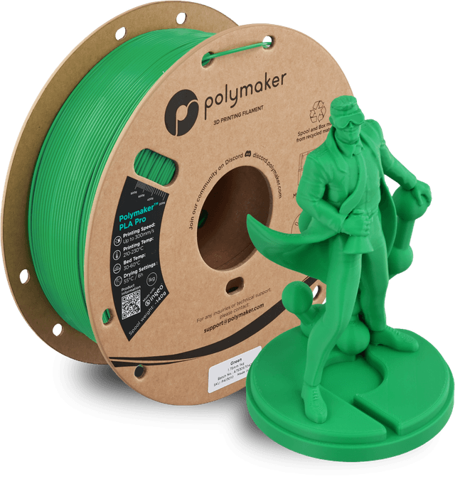 Polymaker PLA Pro, Grün