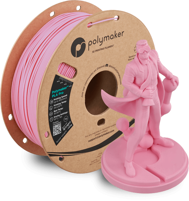 Polymaker PLA Pro, Rosa