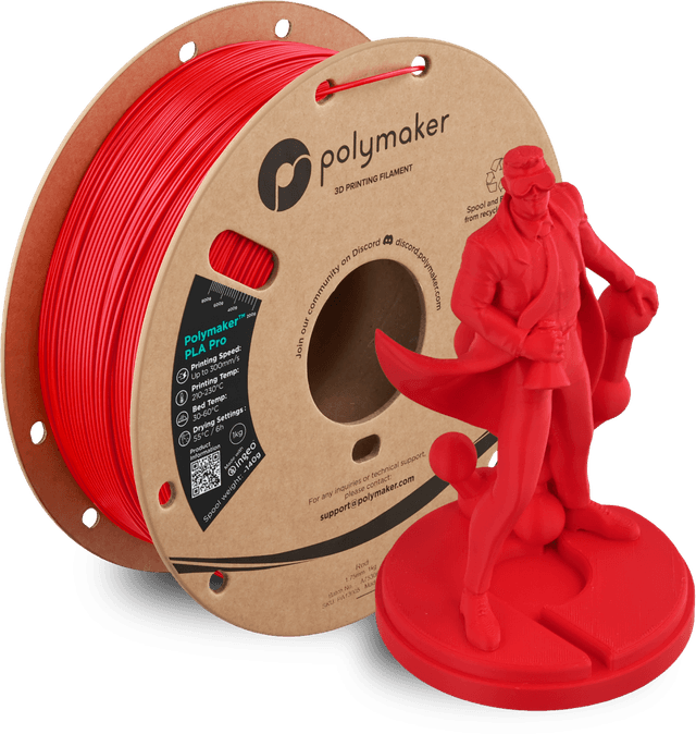 Polymaker PLA Pro, Rot