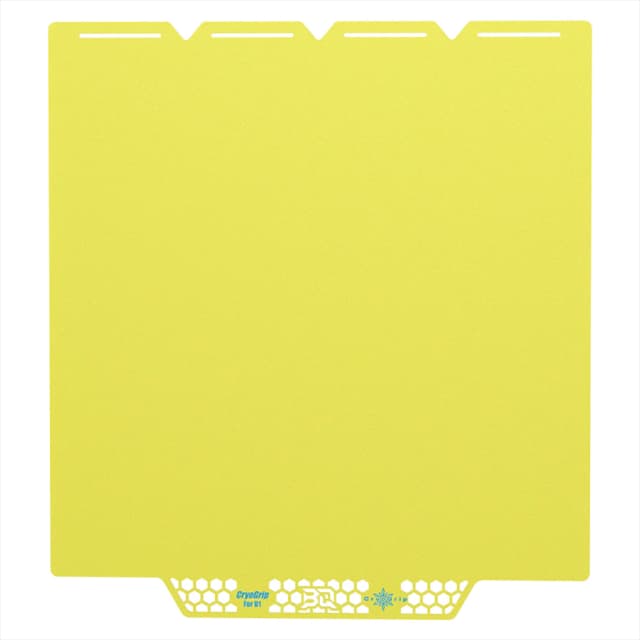 BIQU Build Plate CryoGrip Pro Glacier - 270 x 270 mm - yellow